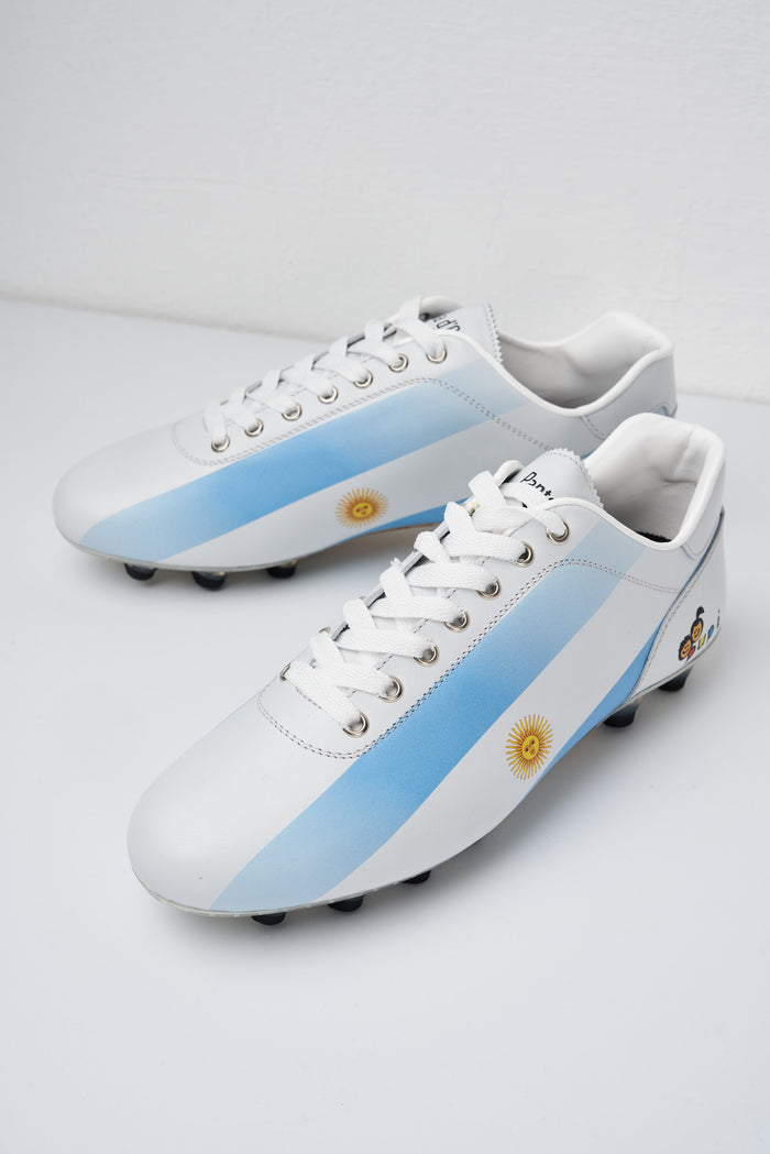 Scarpe da calcio in pelle Lazzarini x PUPI-7