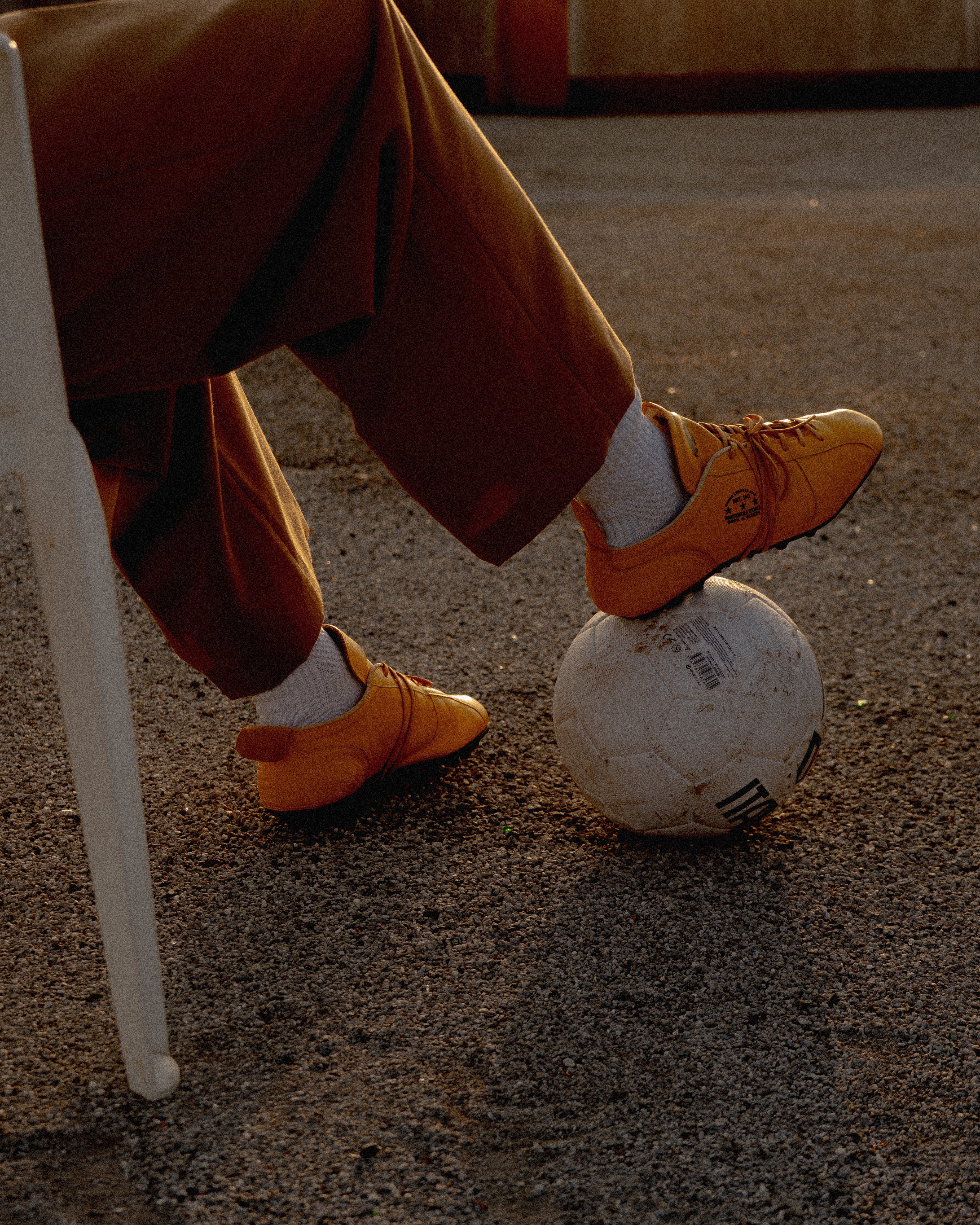 45rpm × Pantofola d’Oro バレエシューズ 37 キャメル Flagship Store | Pantofola d'Oro