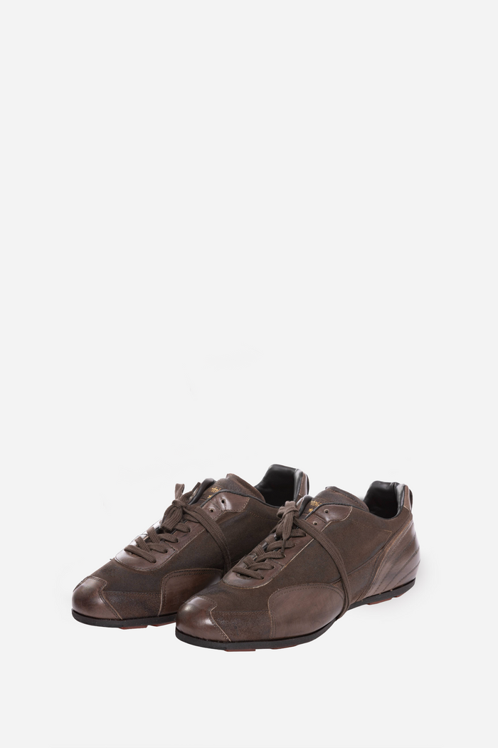 Undici Low leather sneakers-3