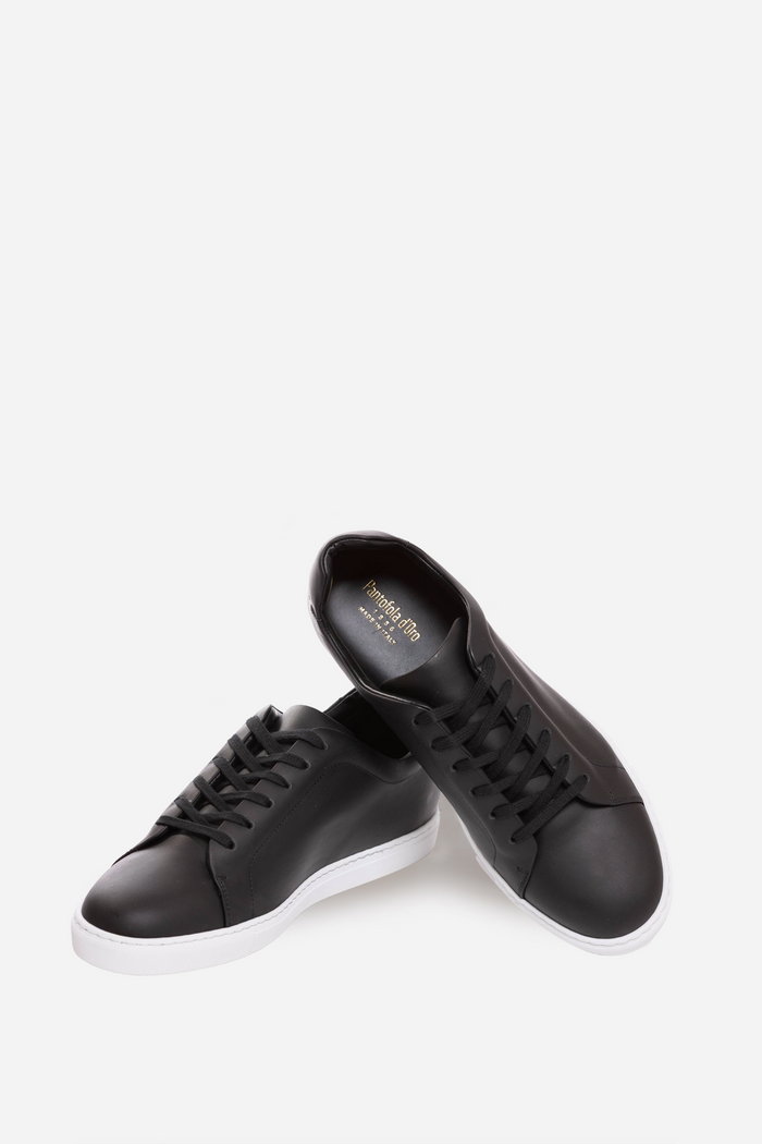 Foro Italico Low leather sneakers-4