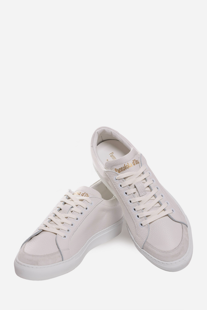 Top Spin Low Leather Sneakers-4