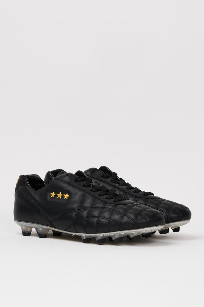 Scarpe da calcio in pelle Del Duca-2
