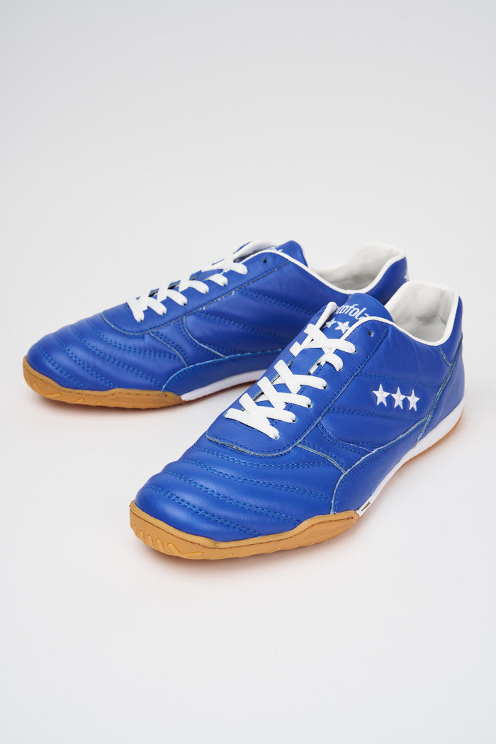 Scarpe da calcio in pelle INDOOR Alloro-7