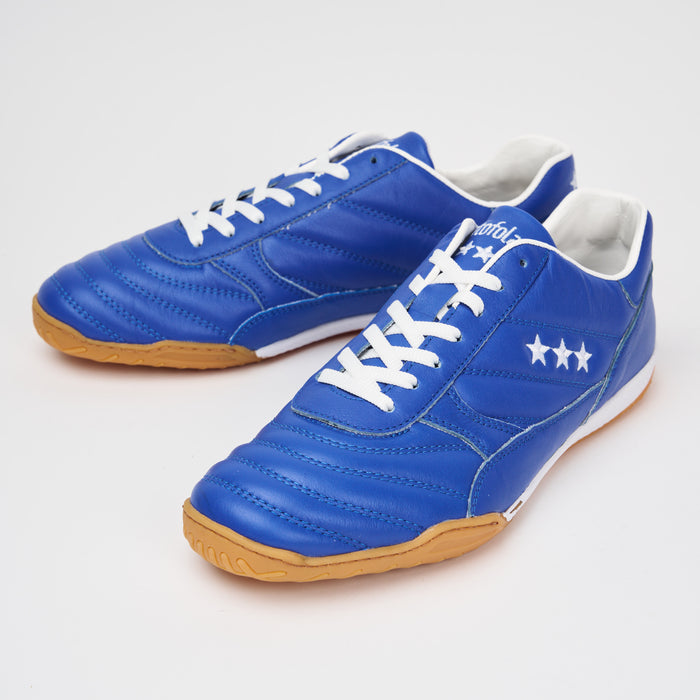 Scarpe da calcio in pelle INDOOR Alloro-7