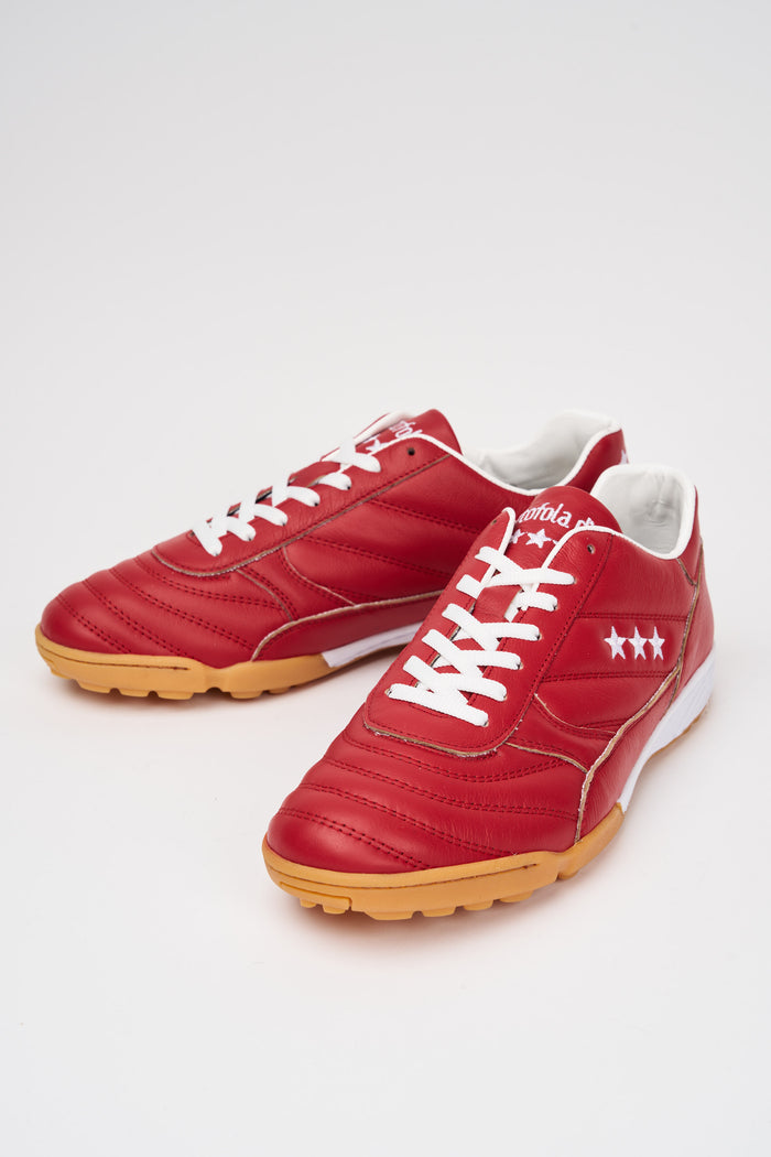 Scarpe da calcio in pelle OUTDOOR Alloro-7