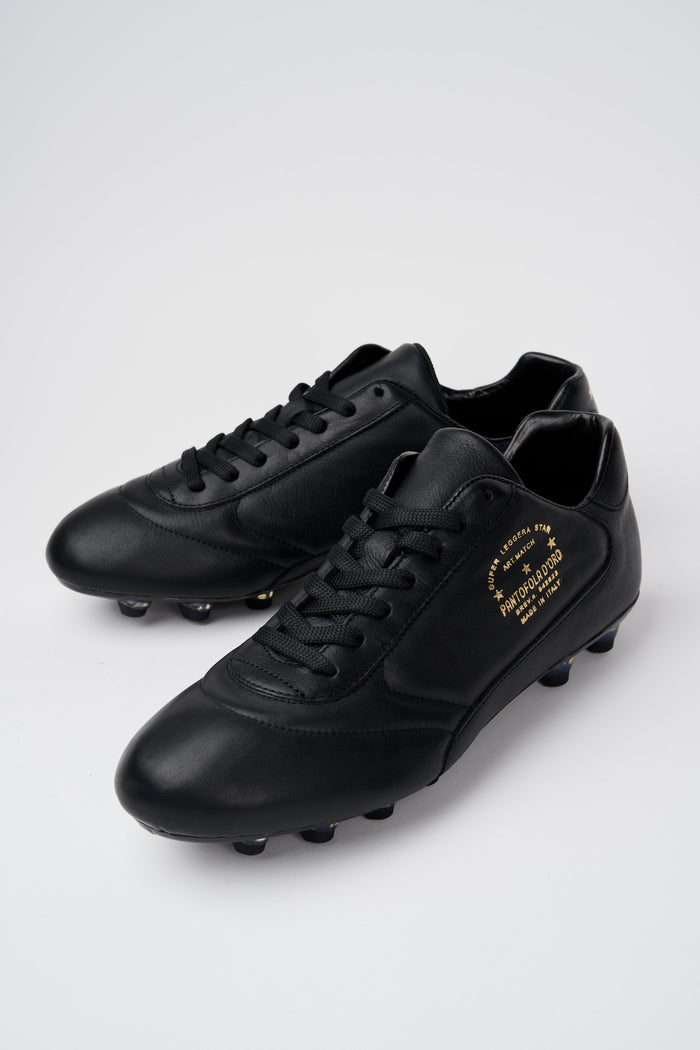 Del Duca Leather Football Boots-7