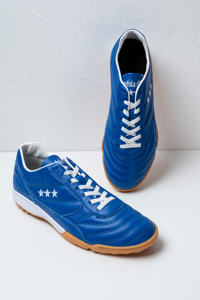 Scarpe da calcio in pelle OUTDOOR Alloro-6