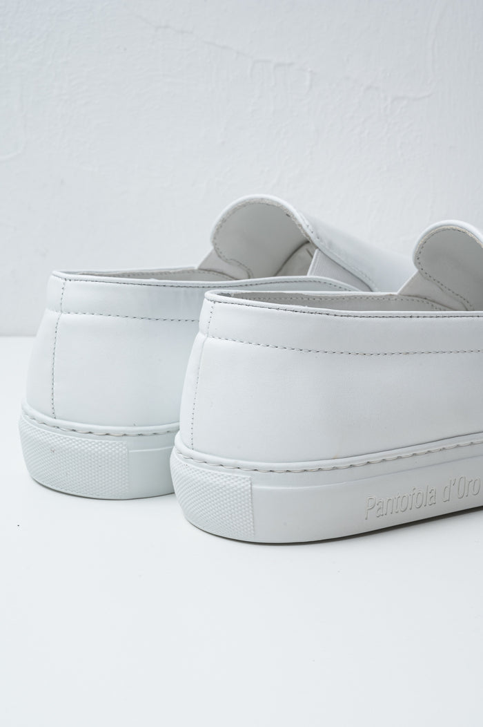 Sneakers Slip On In Pelle Foro Italico-5