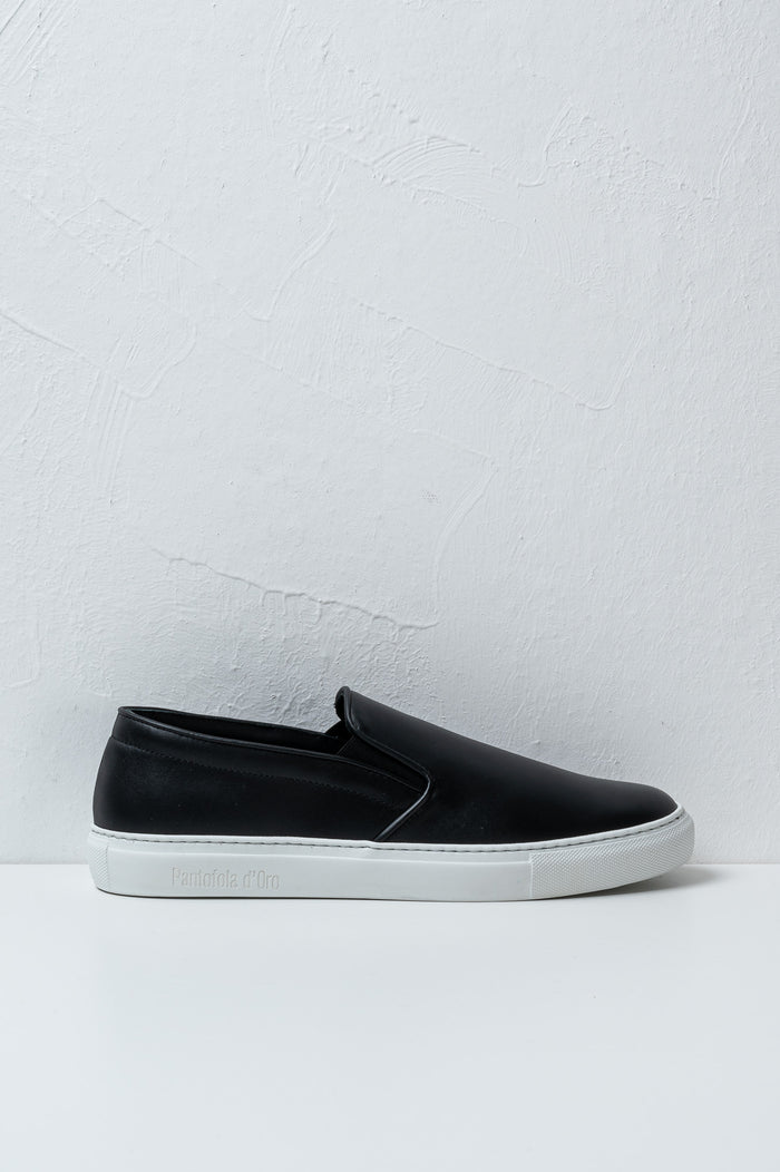 Sneakers Foro Italico Slip On in Pelle-1