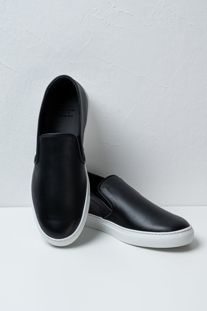 Foro Italico Slip On Leather Sneakers-4