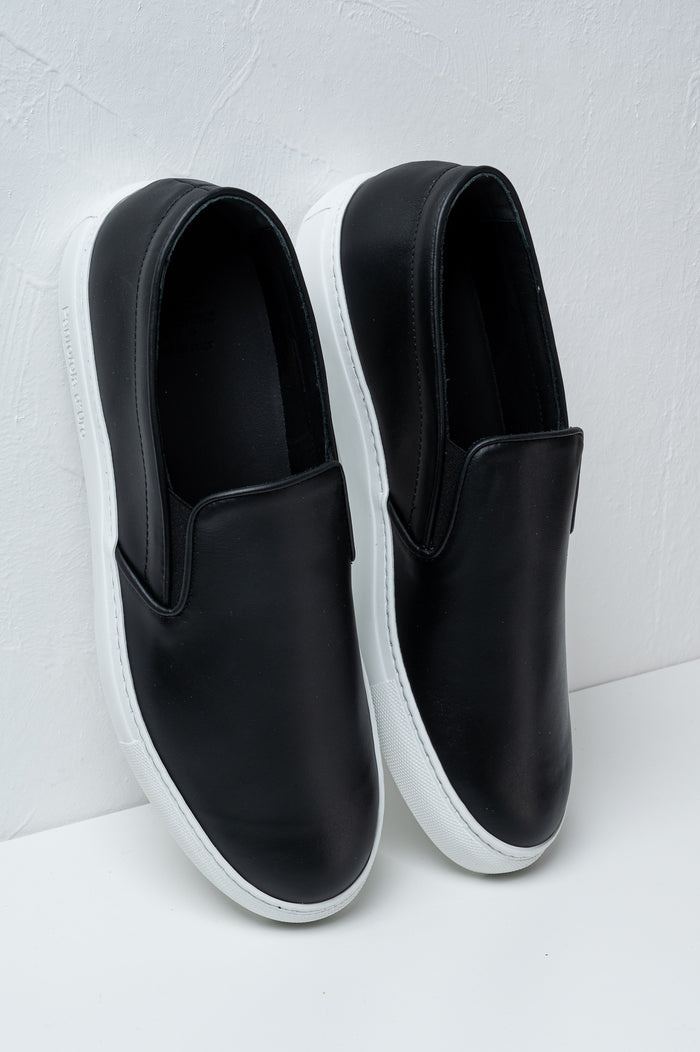 Foro Italico Slip On Leather Sneakers-5