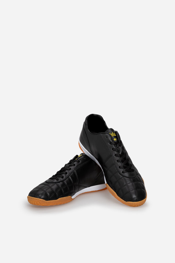 Del Duca Leather Indoor Football Boots-4